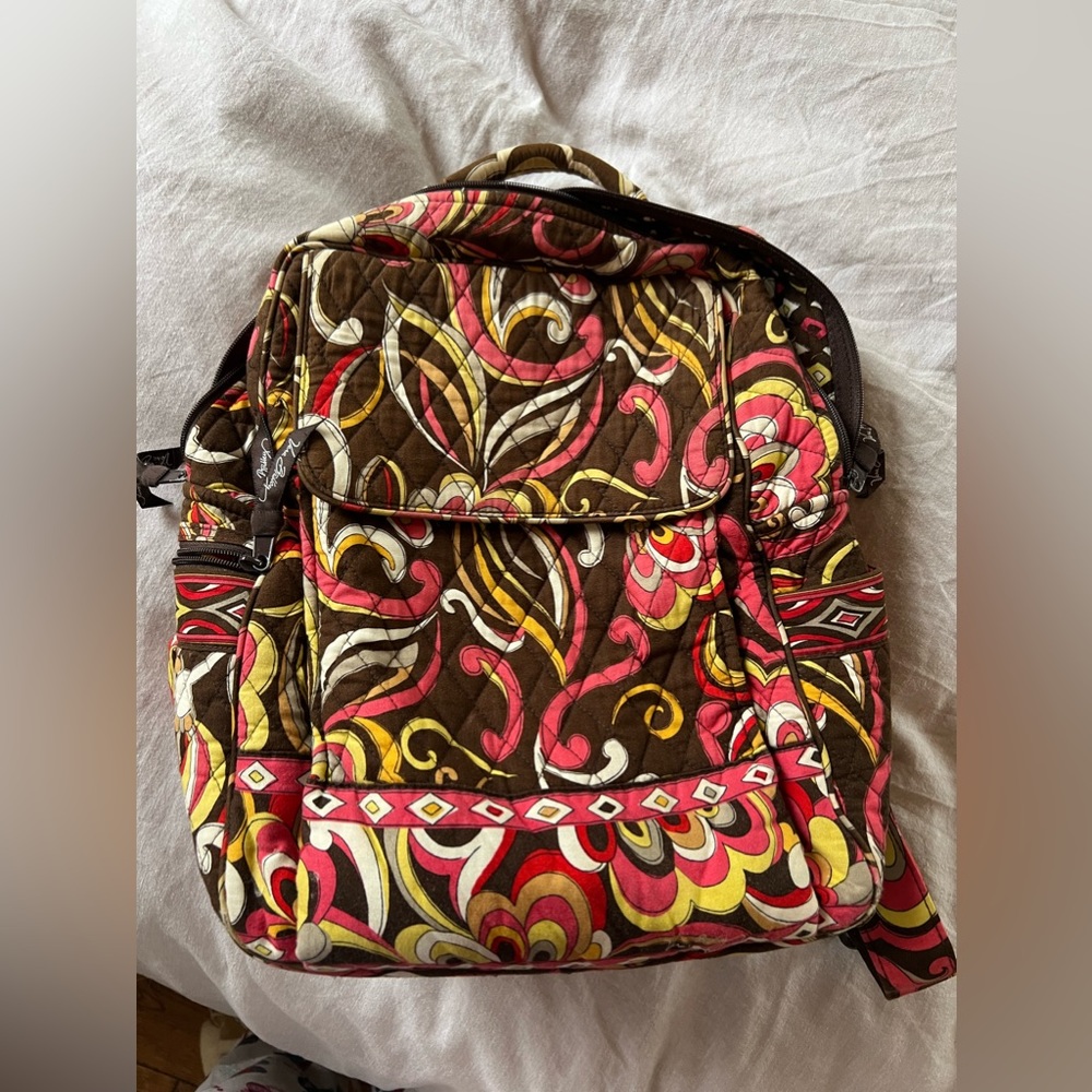 Vintage / Retired Vera Bradley Puccini Backpack